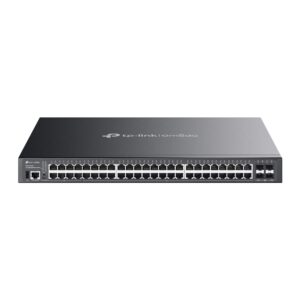 TP-link SG5452XMPP Omada 48-Port Gigabit Stackable Lite L3 Managed PoE++ Switch with 4 10G Slots