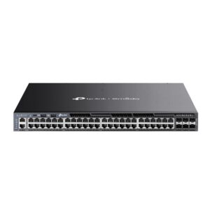 TP-link SG6654XHP Omada 48-PortGigabit Stackable L3 Managed PoE+ Switch with 6 10GE SFP+ Slots