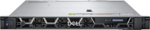Dell PowerEdge R650xs 1U rack server front angled view