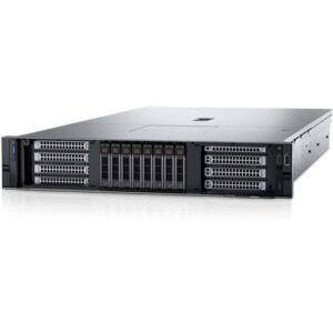 Dell PowerEdge R750xa 2U GPU rack server front angled view
